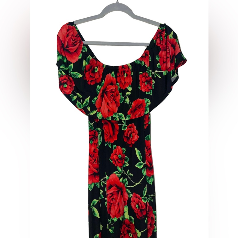 Fashion Nova Rose Maxi Dress
